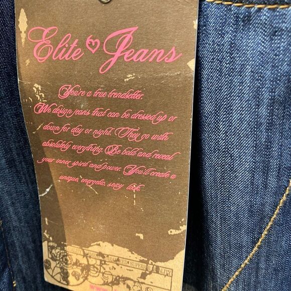 Elite Sz 11/12 Paperbag Denim Joggers - Picture 4 of 9